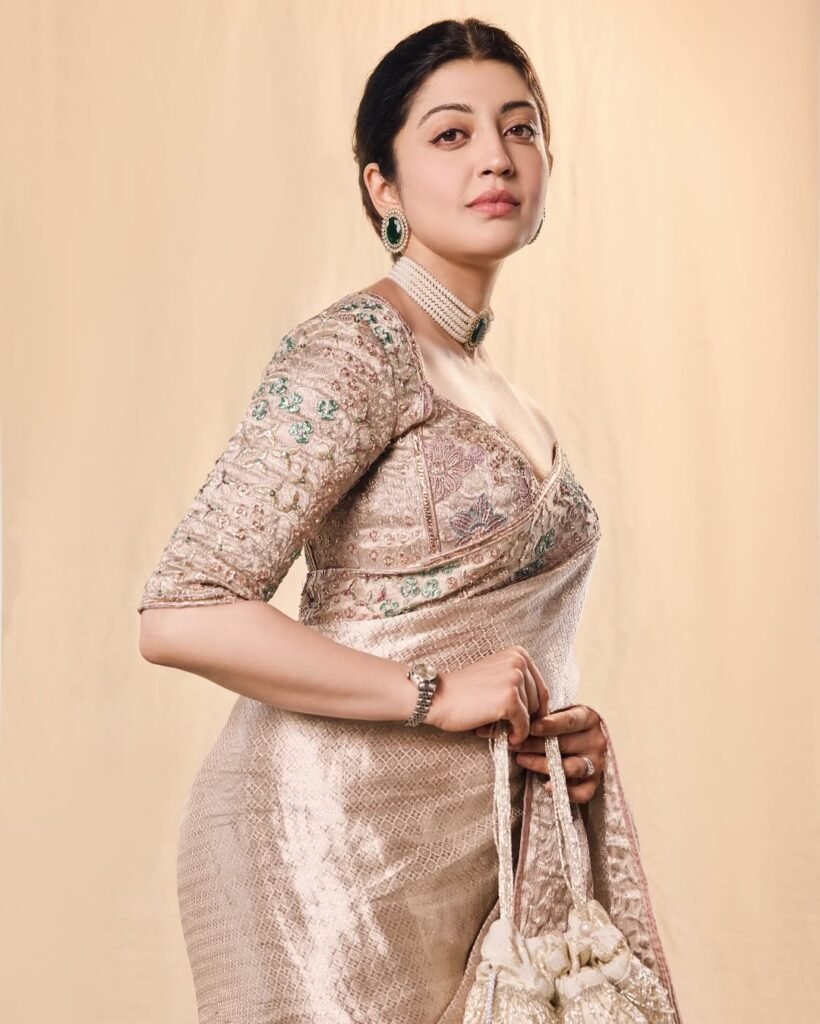 Pranitha Subhash Stuns in Latest Saree Photos