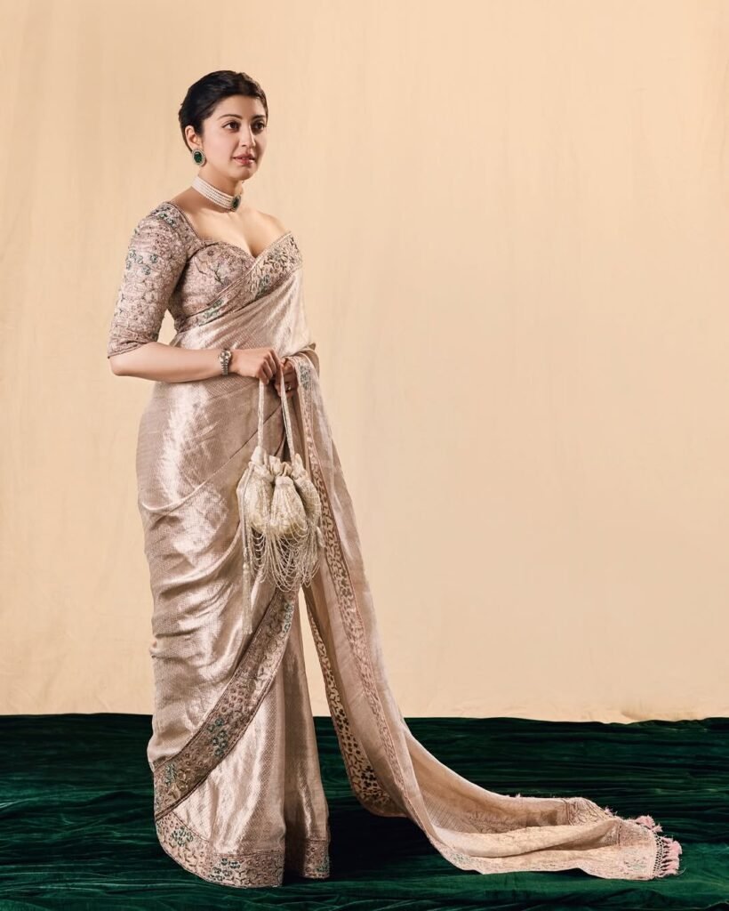Pranitha Subhash Stuns in Latest Saree Photos – A Timeless Beauty