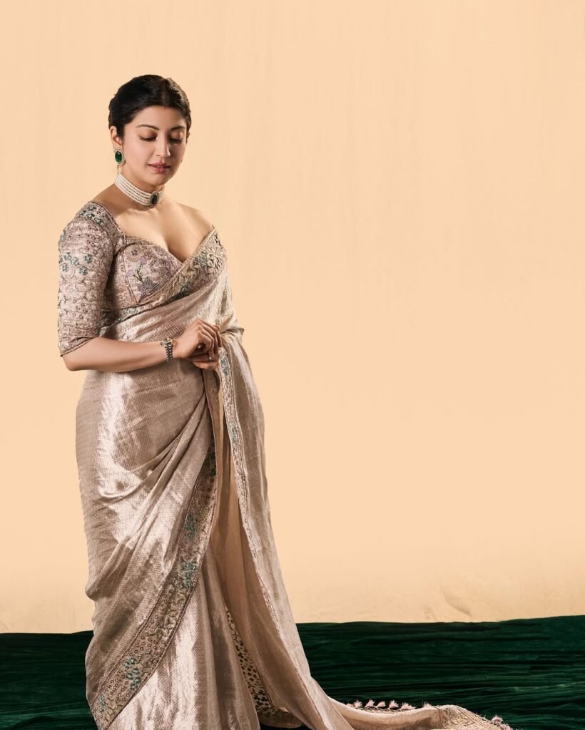 Pranitha Subhash Stuns in Latest Saree Photos – A Timeless Beauty