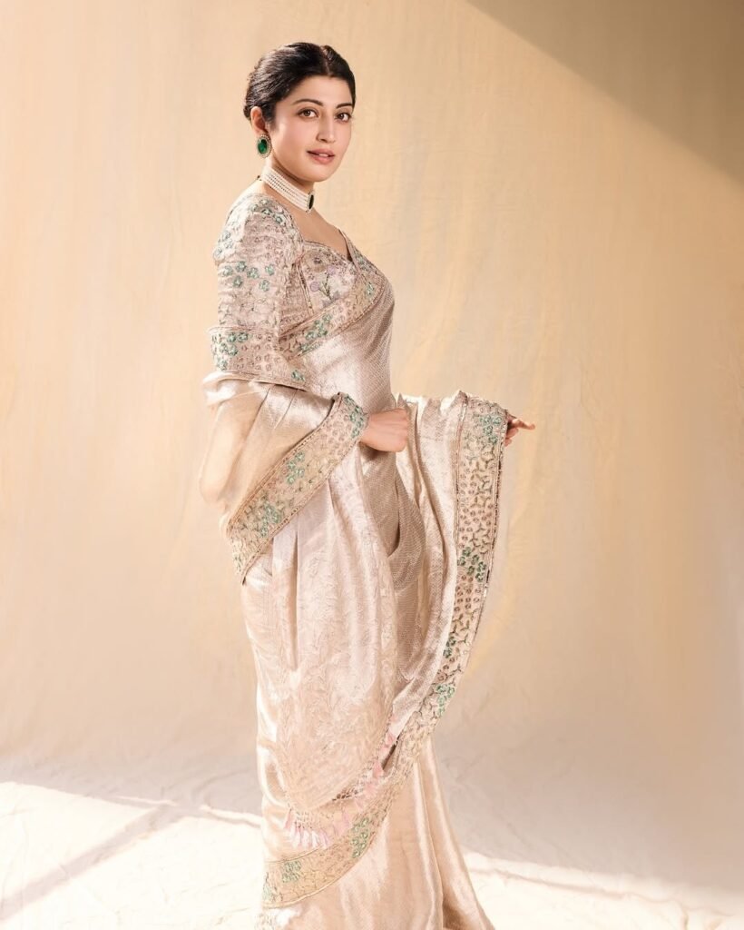 Pranitha Subhash Stuns in Latest Saree Photos – A Timeless Beauty