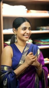 Aishwarya Lekshmi Stuns in Saree 1