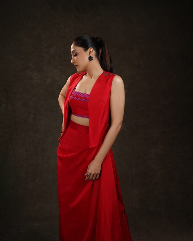 Regina Cassandra Stuns in Red Dress – A Bold and Elegant Look
