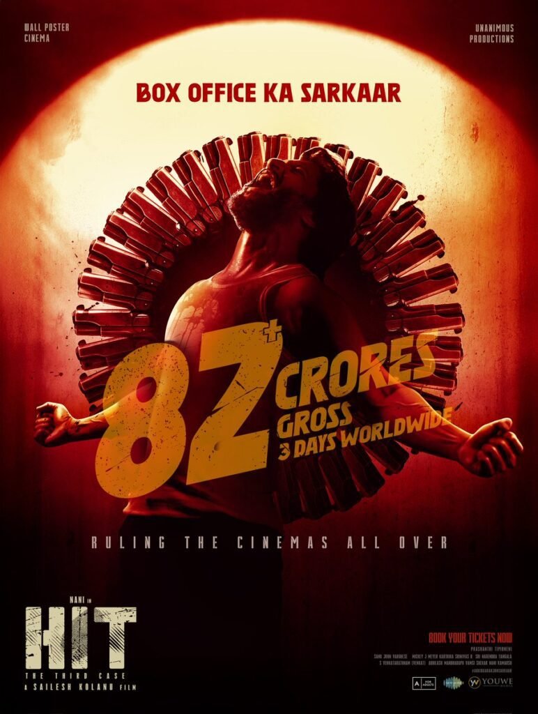 Nani’s HIT 3 Races Towards ₹100 Crore – A Box Office Sensation